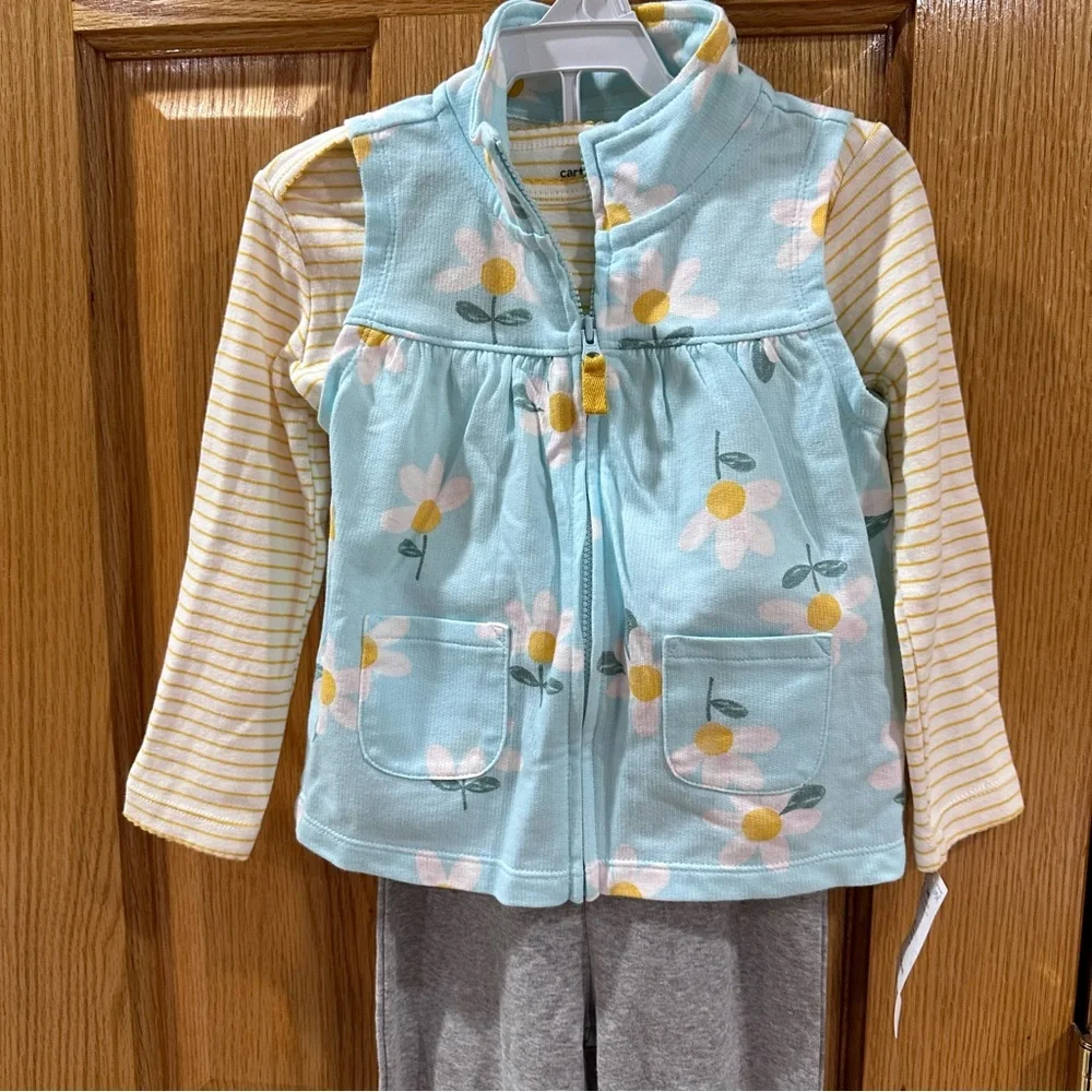 Carters pieces yellow